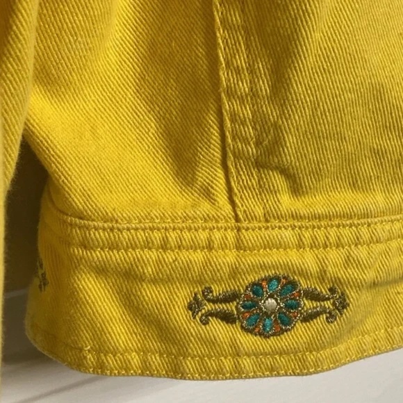 RARE Vintage CL2 Christian Llinares Denim Jacket, Western Southwestern Native - Picture 9 of 12